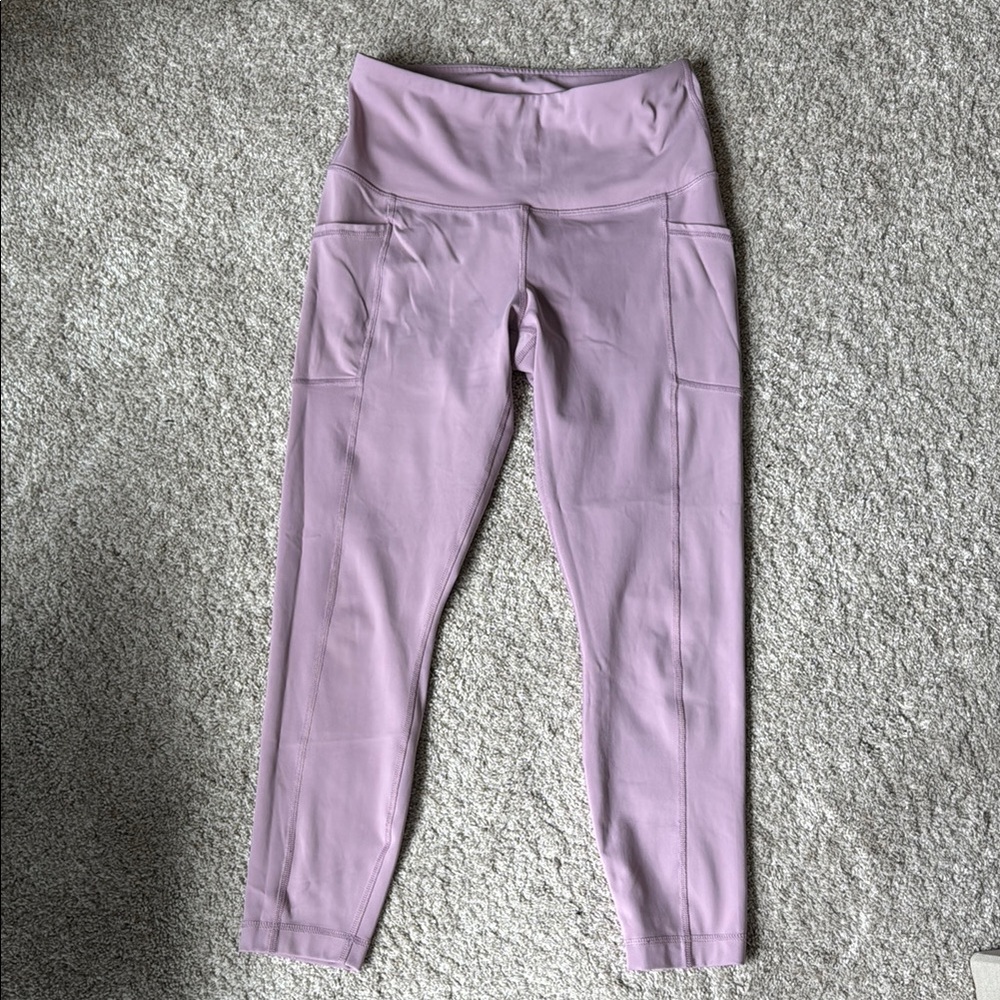 90 Degree By Reflex Purple Leggings High Waist Stretch